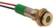 INDIC LED  FLUSH 6MM GRE 24VDC,IP67 Q6F3CXXG24E