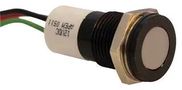 INDIC FLUSH BLACK TRI COL 24VDC,IP67 Q14F3BZZRYG24E