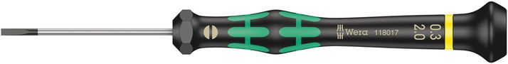 2035 Screwdriver for slotted screws for electronic applications, 0.30x2.0x50, Wera 05118017001