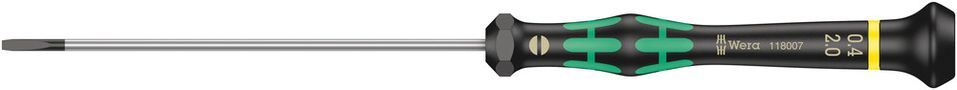 2035 Screwdriver for slotted screws for electronic applications, 0.50x3.0x50, Wera 05117995001