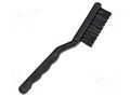 Brush; ESD; L: 175mm; W: 58mm; Bristle len: 16mm EUROSTAT GROUP ERS-410990094