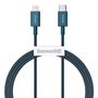 Baseus Superior Series Cable USB-C to iP, 20W, PD, 1m (blue), Baseus CATLYS-A03