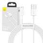 Baseus Superior Series Cable USB to iP 2.4A 2m (white), Baseus CALYS-C02