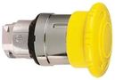 PB MUSHROOM 40MM PUSH PULL YEL ZB4BS55
