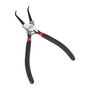 Bent Interior Circlip Pliers 7" Deli Tools EDL0343 (black), Deli Tools EDL0343