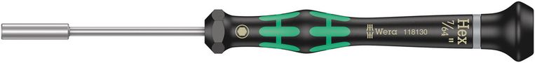2069 Nutdriver for electronic applications, 7/64x60, Wera 05118130001