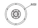 Pargivalgusti NOLINA, 230Vac, 30W, 4500lm, must 207127 5905378207127