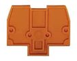 END PLATE, 2MM, ORANGE 870-924