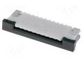 Connector: FFC/FPC; SMT; 50V; 0.5A; PIN: 10; 1mm; horizontal; 30mΩ JOINT TECH F1003WR-S-10PT