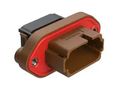 AUTO CONN HOUSING, RCPT, 15P, 13A, D KEY AT16-15PD-PM11