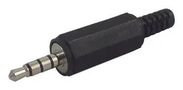 CONNECTOR, 3.5MM, PHONO, PLUG, 4POLE 1532 02