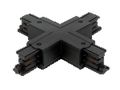 Connector X for 3 phase track LUMICANTO black with feeding PRIME 210691 5905378210691