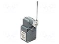 Limit switch; adjustable plunger, length R 19-116mm; NO + NC PIZZATO ELETTRICA FC333