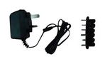 ADAPTOR, UK, 9V, 1.1A, MULTIPLG 77DB-10-09M