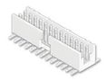 CONNECTOR, HEADER, 2MM, 14WAY 98424-G52-14ALF