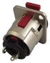 SOCKET, 1/4" JACK, PANEL, LOCKING NJ3FP6C