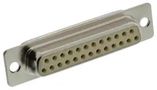 D SUB, SOCKET, THT, 25WAY 172-E25-213R001