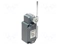 Limit switch; adjustable plunger, length R 19-116mm; NO + NC PIZZATO ELETTRICA FD533