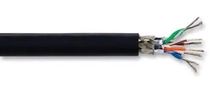 SHLD NTWRK CABLE, 2 PAIR, 24AWG, 152.4M 75001 BK002