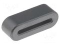 Ferrite: one-piece; 28AWG; 20Ω; A: 19mm; B: 6mm; C: 6.5mm; D: 13.5mm FERROCORE FFP19X6X6.5