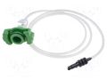 Syringe adapter; 30/55ml; green; for dispensers,for syringes FISNAR FIS-ADAPQX-30/55