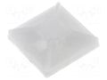 Holder; self-adhesive; polyamide; UL94V-2; natural; A: 13mm FIX&FASTEN FIX-CM-13
