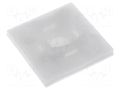Holder; screw,self-adhesive; polyamide; UL94V-2; natural; C: 7.1mm FIX&FASTEN FIX-CM-25