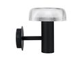 Päikesepaneeliga seinavalgusti 3000K 170lm 2Ah USB-C Round IP54 Must PRIME 217577 5905378217577