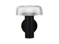 Päikesepaneeliga seinavalgusti 3000K 170lm 2Ah USB-C Round IP54 Must PRIME 217577 5905378217577