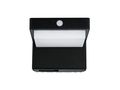 Solar wall Light 3000K 220lm 2Ah USB-C Square IP54 Black PRIME 217591 5905378217591