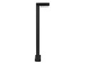 Solar garden Light 3000K 220lm 2Ah USB-C Square IP54 Black PRIME 218123 5905378218123
