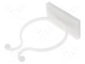 Cable clips; ØBundle : 34mm; polyamide; natural; UL94V-2; H: 56.2mm FIX&FASTEN FIX-KL-5