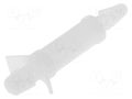 PCB distance; polyamide; L: 19.1mm; snap fastener; natural DREMEC FIX-LCBS-19.1