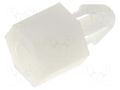 PCB distance; polyamide; L: 5mm; natural; Spanner: 5.5mm; Pitch: 0.5 FIX&FASTEN FIX-MAE-5TV