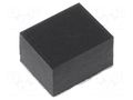 Self-adhesive foot; H: 5.5mm; black; rubber; W: 9.6mm; L: 8mm FIX&FASTEN FIX-SF-090855