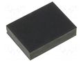 Self-adhesive foot; H: 3mm; black; rubber; W: 11.5mm; L: 8mm FIX&FASTEN FIX-SF-110830