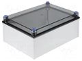 Enclosure: multipurpose; X: 300mm; Y: 400mm; Z: 170mm; QUICK; grey FIBOX CABPCQ403017T