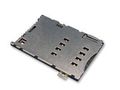 CONNECTOR, MICRO SIM, 8PIN, COVER SIMMP-P0805BTR2-0