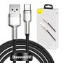 USB cable for USB-C Baseus Cafule, 66W, 2m (black), Baseus CAKF000201