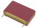 Capacitor: polypropylene; 10nF; 1.25kVDC; 600VAC; 7x16.5x26.5mm WIMA FKP1-10N/1250