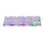 Mechanical gaming keyboard Motospeed K87S RGB (white), Motospeed K87S-Blue