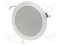 Loudspeaker; ceiling mount; 30W; 8Ω; Ø180x88mm; 100÷20000Hz VISATON VS-DL-13/2-T