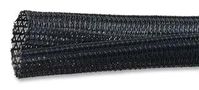 SLEEVING, BRAID, BLK, 6.35MM, 15.24M G1301/4 BK007