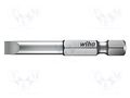 Screwdriver bit; slot; 2.5x0.4mm; Overall len: 70mm; PROFESSIONAL WIHA WIHA.7040Z/25