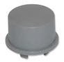 CAP, ROUND, 10.6MM, CONVEX, GREY 1US03