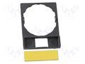 Description label SCHNEIDER ELECTRIC ZBY6102