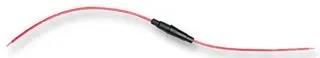 FUSE HOLDER, 5X20MM, IN LINE BK/HHT