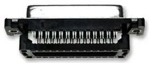 CONNECTOR, D SUB, RECEPTACLE, 25WAY 1658610-2