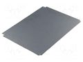 Front panel; aluminium; W: 300mm; L: 400mm; CAB; Wall thick: 1.5mm FIBOX FPA43