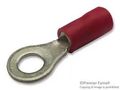 TERMINAL, RING TONGUE, M10, 2AWG, RED 324054